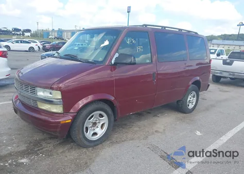 2004 Chevrolet Astro z USA, uszkodzony, nr VIN 1GNDM19XX4B100247